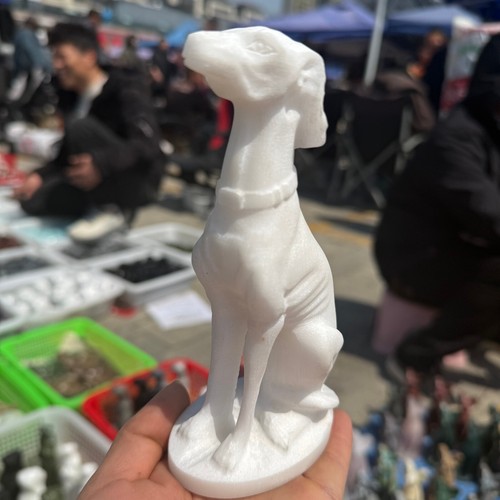 Teschio cane caccia - , giada