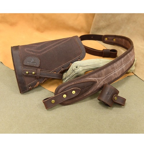 Buttstock fucile tela - in, pelle
